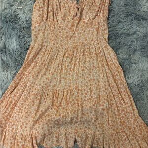 Orange Polka Dot Sundress